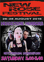 Headstone Horrors - New Rose Festival, Penzance, Cornwall 27.8.16